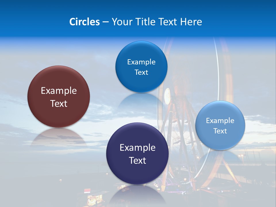The Wheel Of Entertainment In Sydney PowerPoint Template