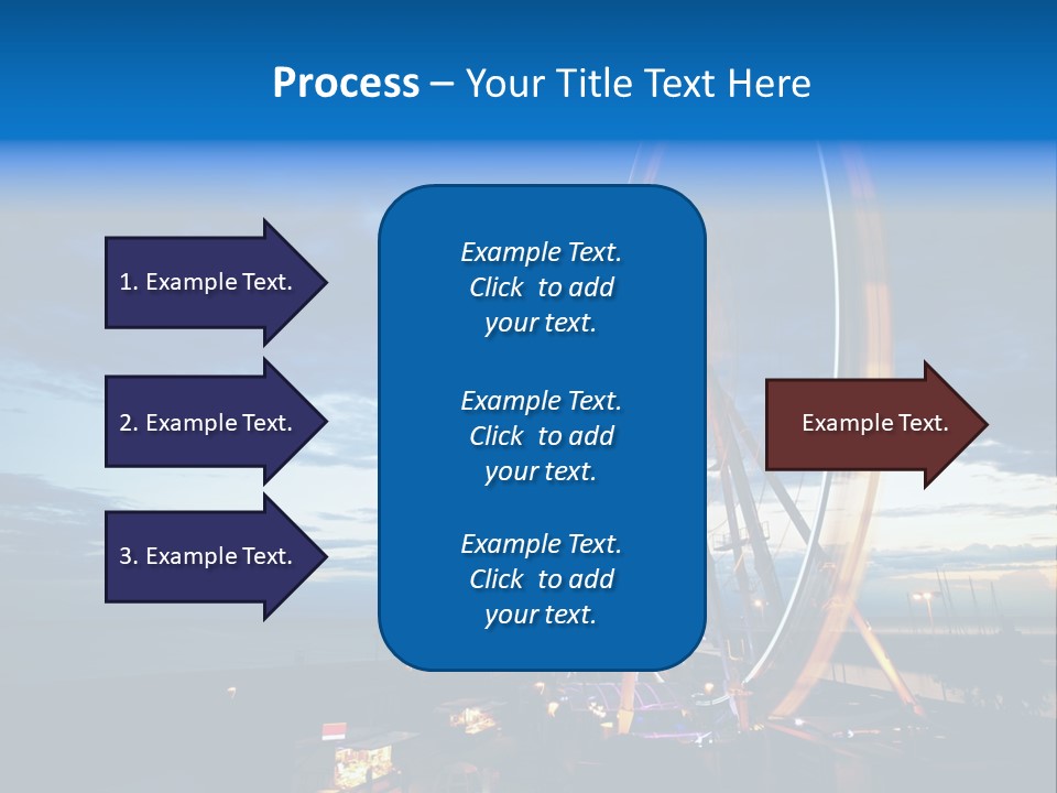 The Wheel Of Entertainment In Sydney PowerPoint Template