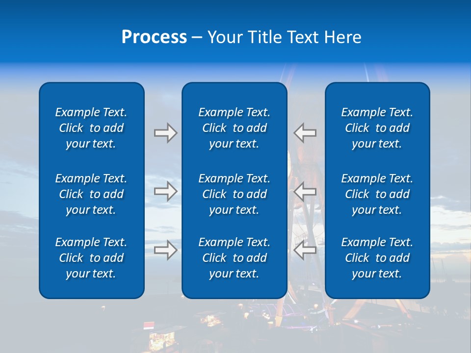 The Wheel Of Entertainment In Sydney PowerPoint Template
