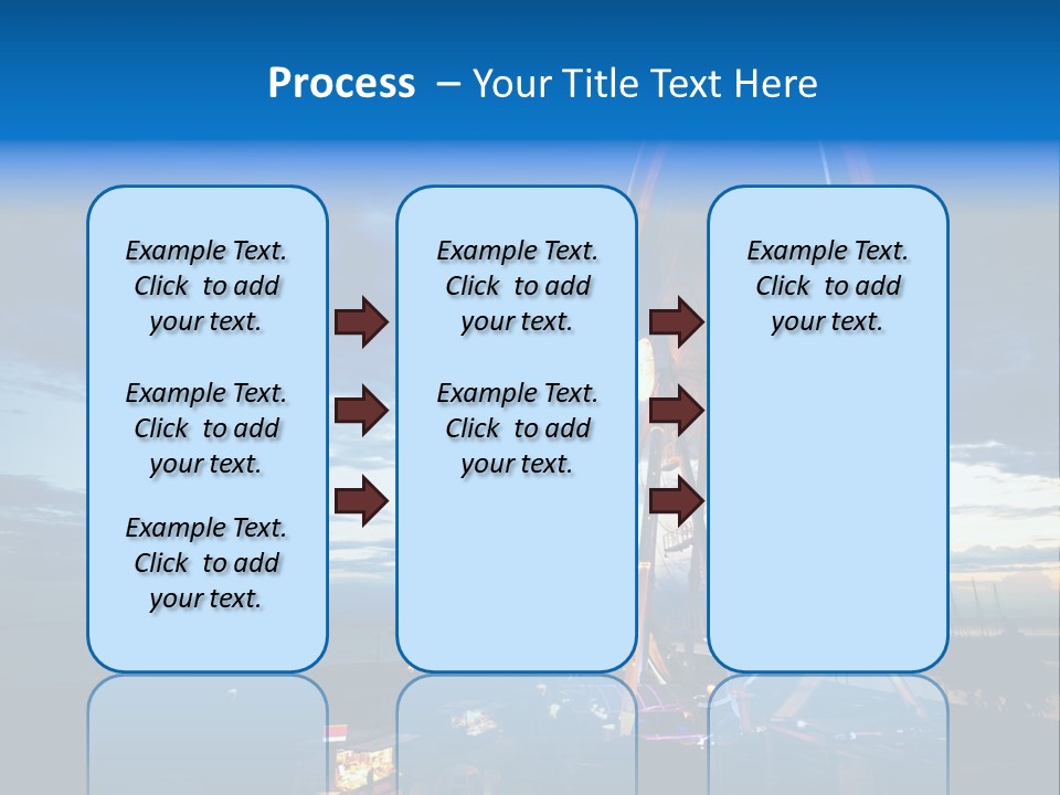 The Wheel Of Entertainment In Sydney PowerPoint Template