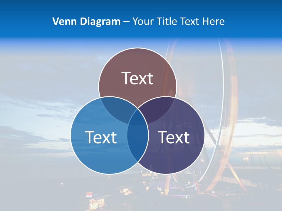 The Wheel Of Entertainment In Sydney PowerPoint Template
