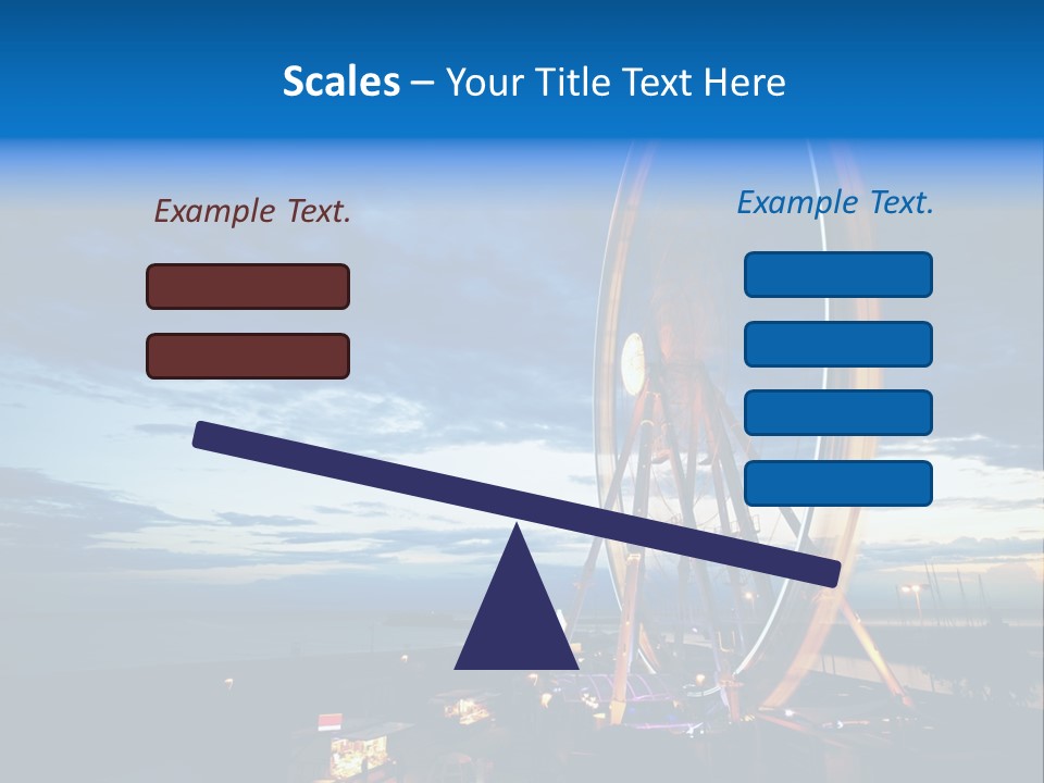 The Wheel Of Entertainment In Sydney PowerPoint Template