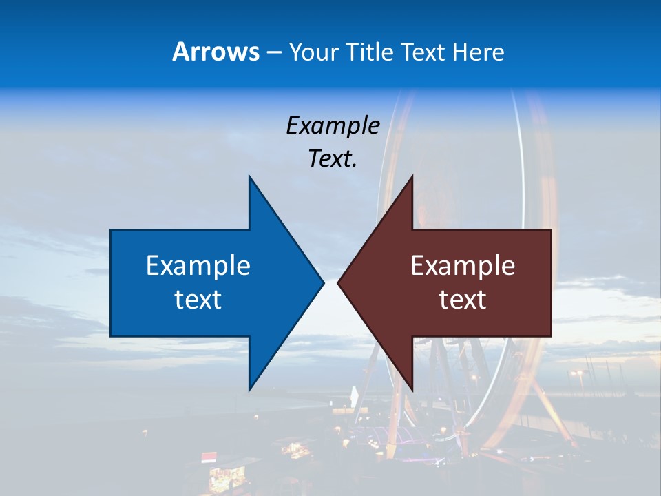 The Wheel Of Entertainment In Sydney PowerPoint Template