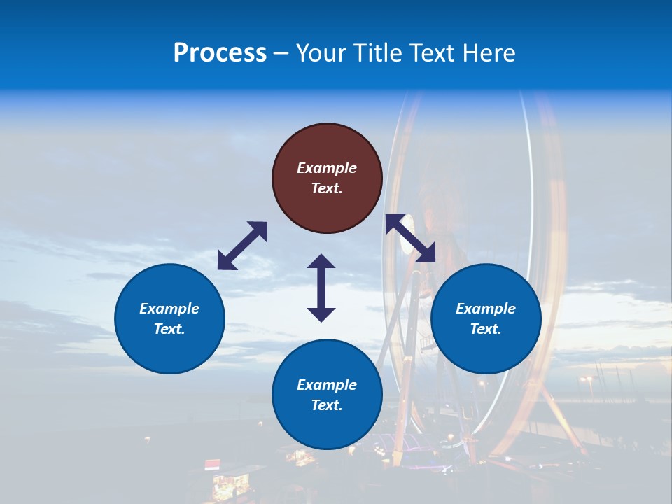 The Wheel Of Entertainment In Sydney PowerPoint Template