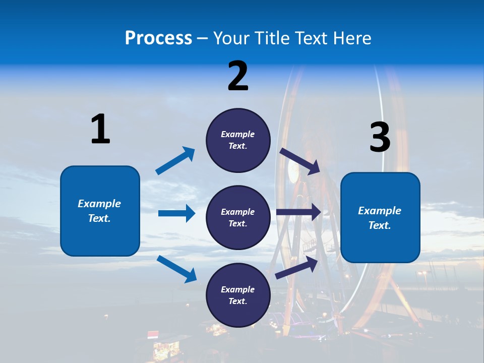 The Wheel Of Entertainment In Sydney PowerPoint Template