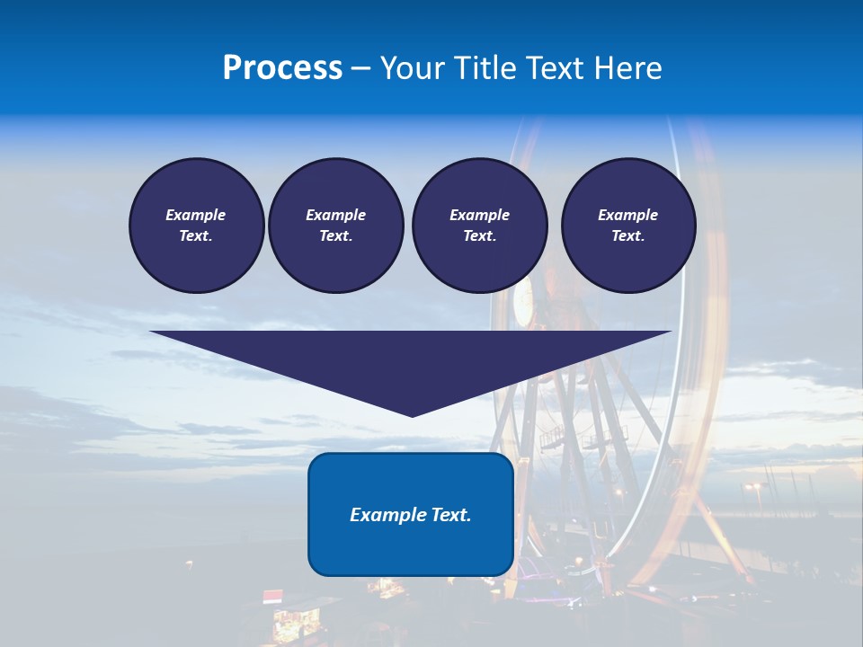 The Wheel Of Entertainment In Sydney PowerPoint Template