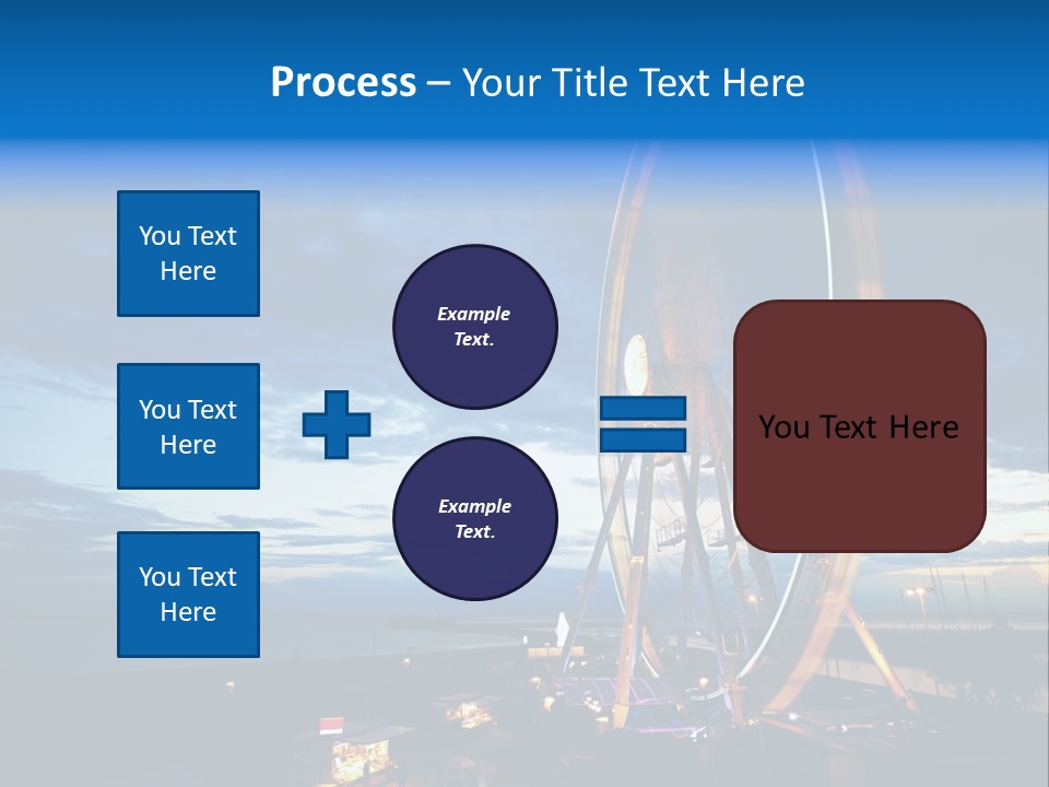 The Wheel Of Entertainment In Sydney PowerPoint Template