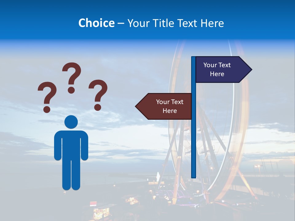 The Wheel Of Entertainment In Sydney PowerPoint Template