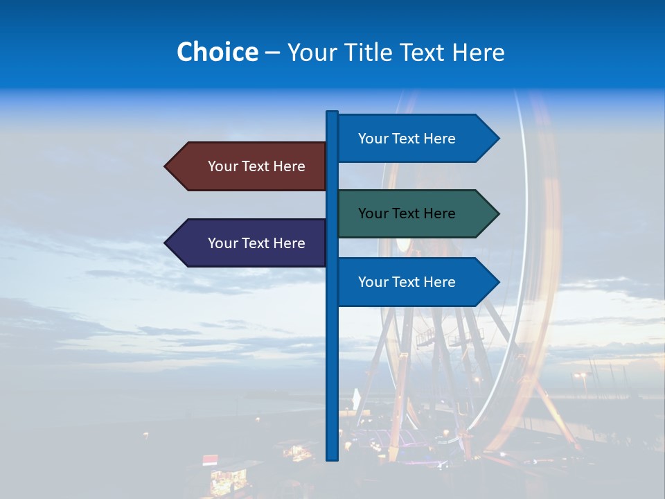 The Wheel Of Entertainment In Sydney PowerPoint Template