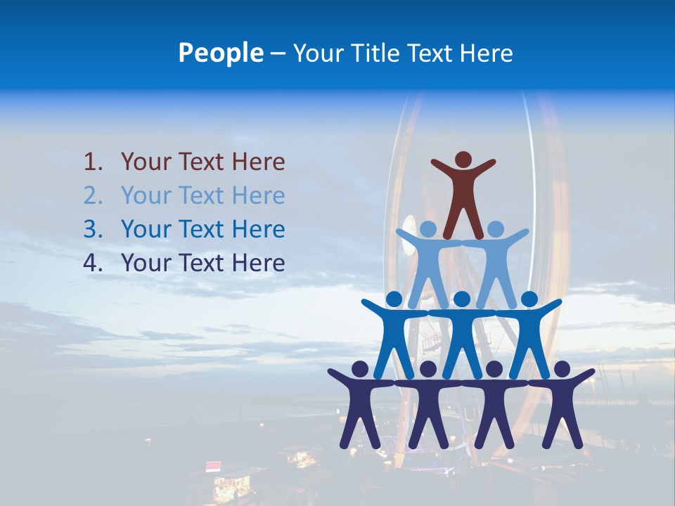 The Wheel Of Entertainment In Sydney PowerPoint Template