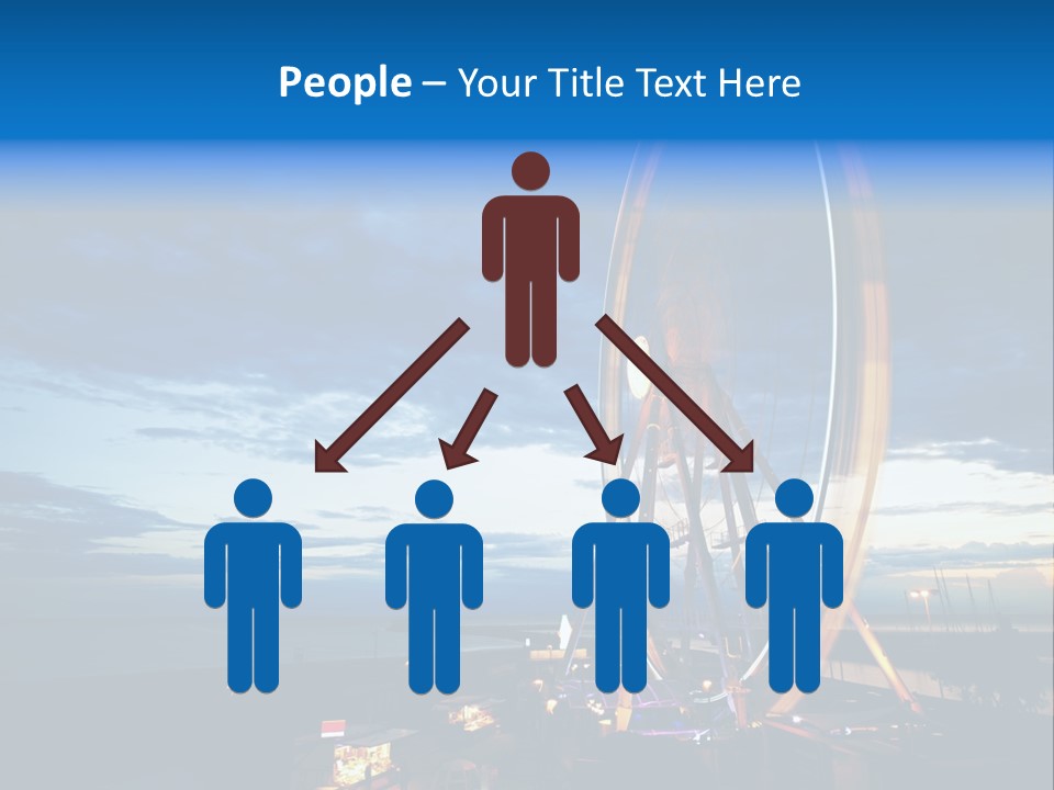 The Wheel Of Entertainment In Sydney PowerPoint Template