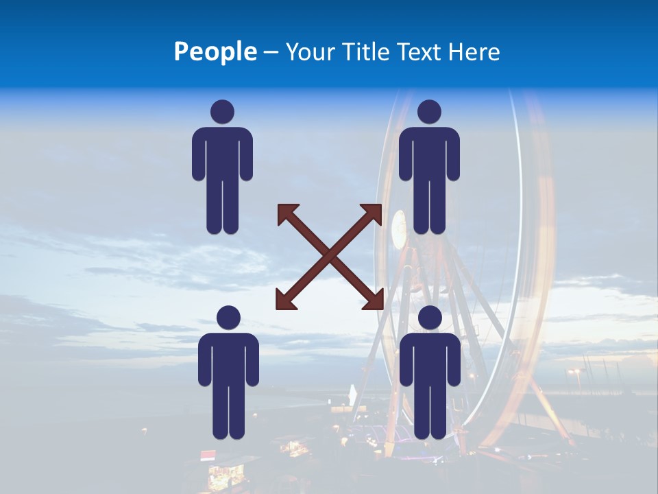 The Wheel Of Entertainment In Sydney PowerPoint Template