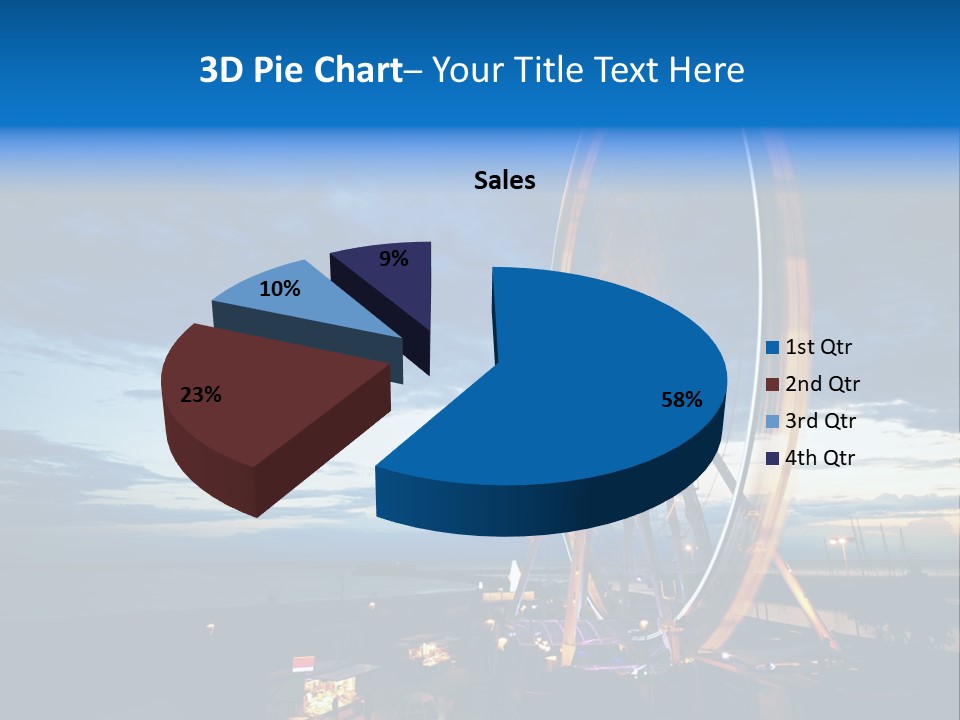 The Wheel Of Entertainment In Sydney PowerPoint Template