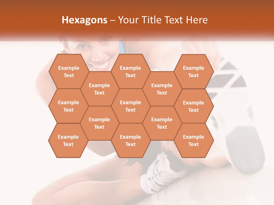 The Girl Is Engaged In Gymnastics PowerPoint Template