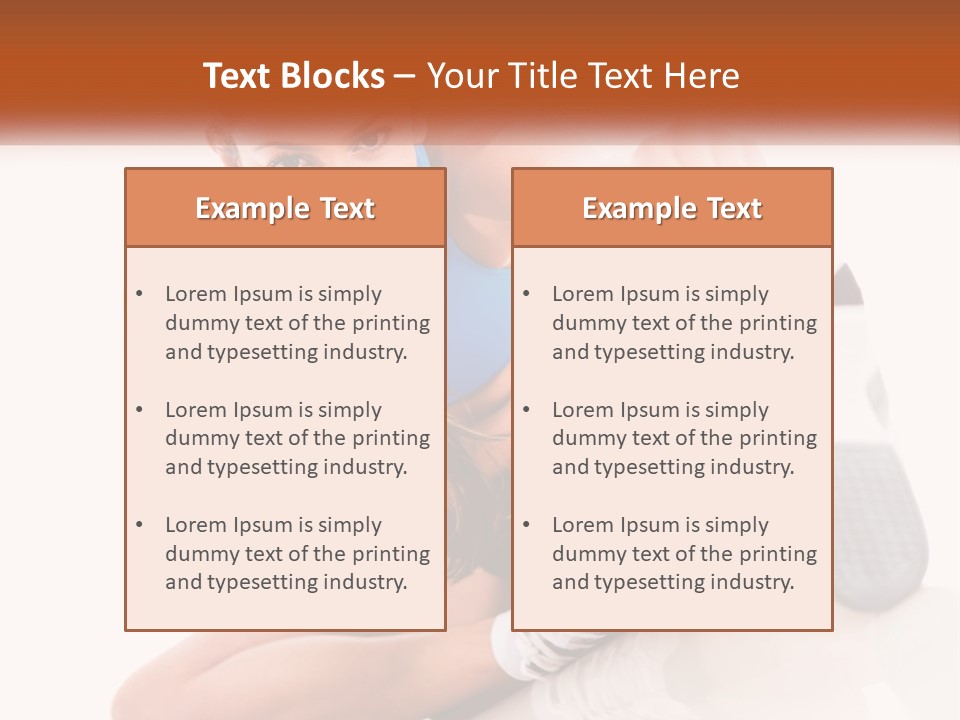 The Girl Is Engaged In Gymnastics PowerPoint Template