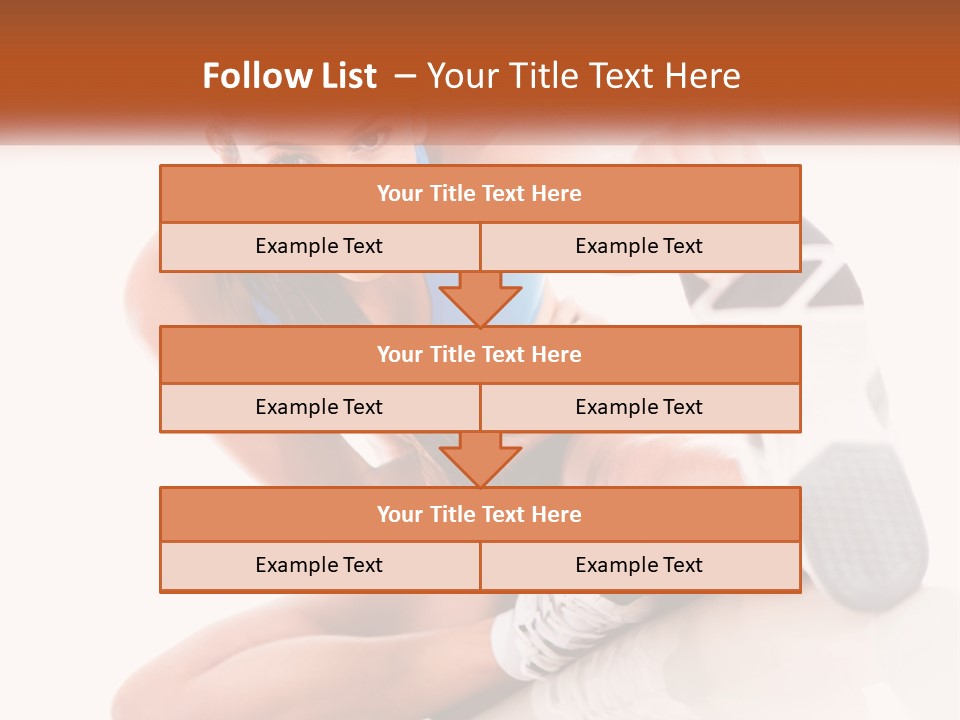 The Girl Is Engaged In Gymnastics PowerPoint Template