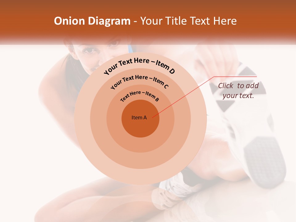 The Girl Is Engaged In Gymnastics PowerPoint Template