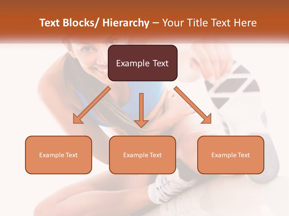 The Girl Is Engaged In Gymnastics PowerPoint Template