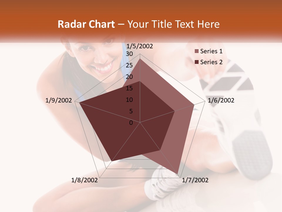 The Girl Is Engaged In Gymnastics PowerPoint Template