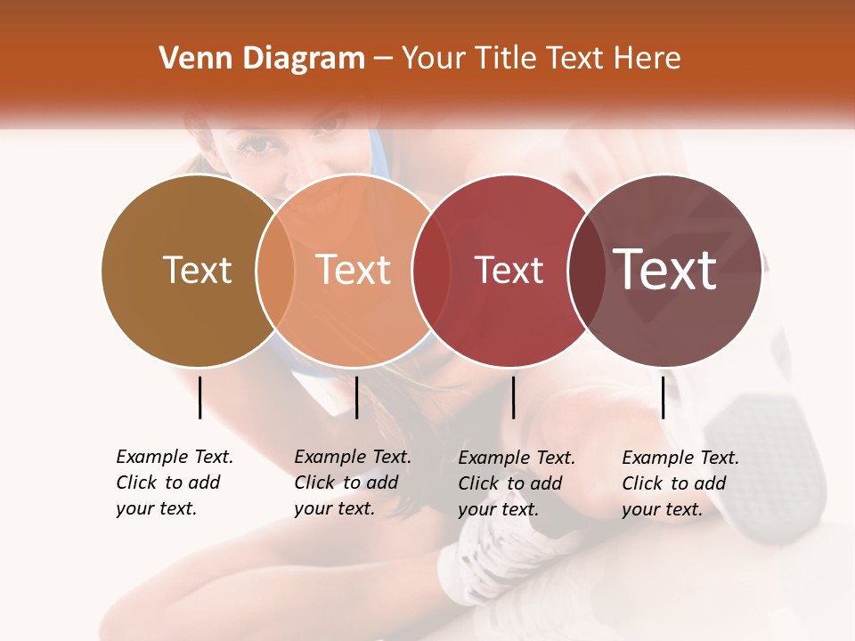 The Girl Is Engaged In Gymnastics PowerPoint Template