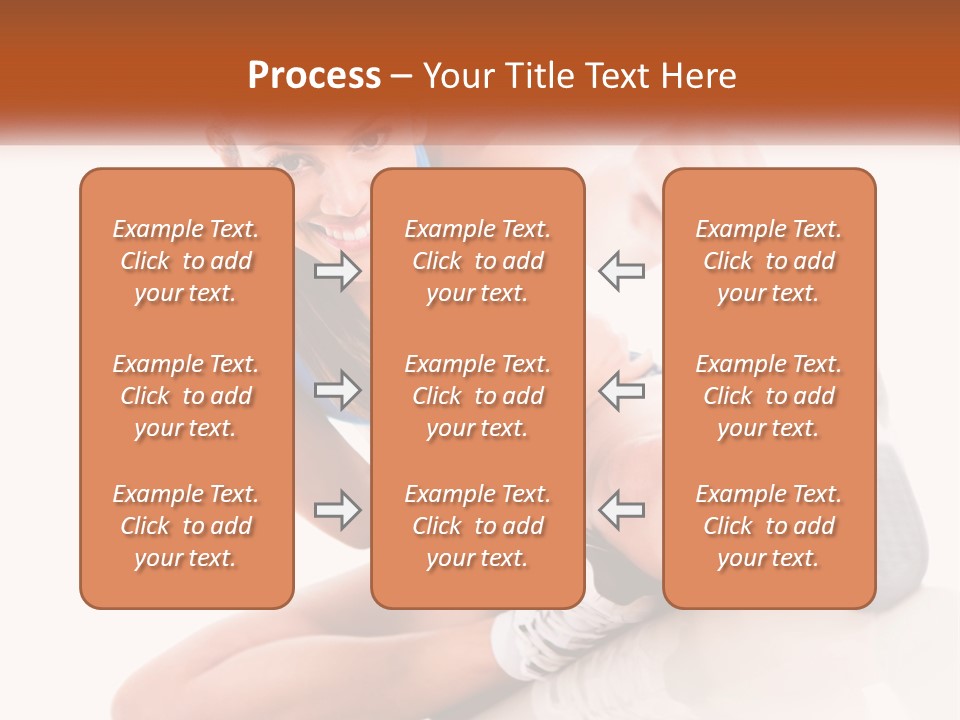 The Girl Is Engaged In Gymnastics PowerPoint Template