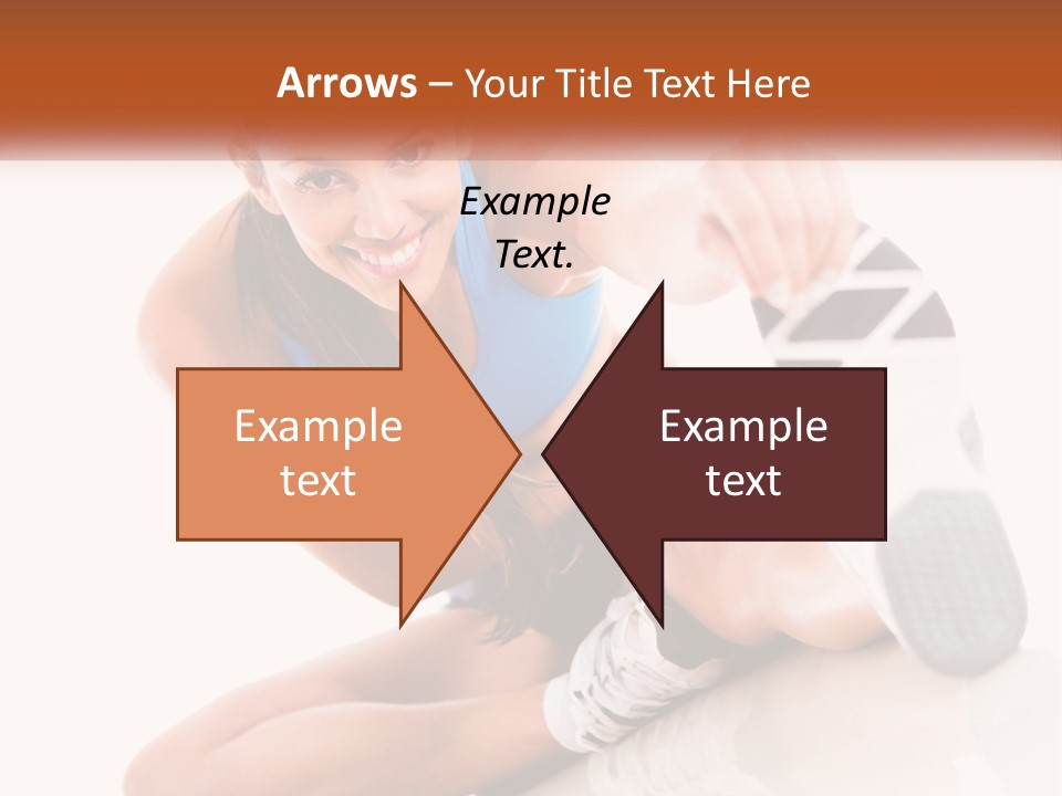 The Girl Is Engaged In Gymnastics PowerPoint Template