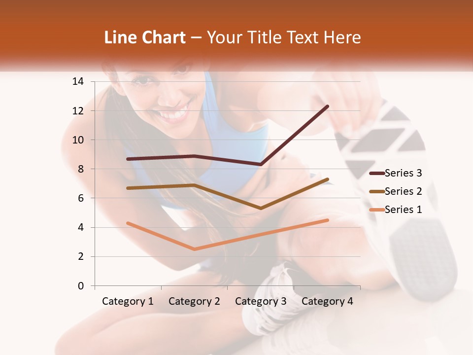 The Girl Is Engaged In Gymnastics PowerPoint Template