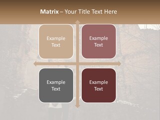 Guy And Girl Near The Ruined Castle PowerPoint Template