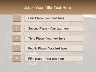 Guy And Girl Near The Ruined Castle PowerPoint Template