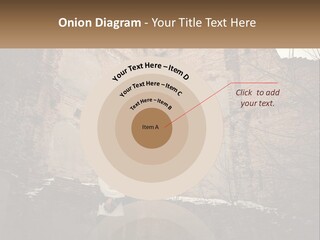 Guy And Girl Near The Ruined Castle PowerPoint Template