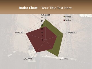 Guy And Girl Near The Ruined Castle PowerPoint Template