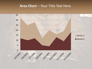 Guy And Girl Near The Ruined Castle PowerPoint Template