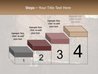 Guy And Girl Near The Ruined Castle PowerPoint Template