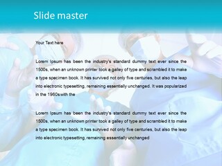 A Group Of Doctors PowerPoint Template