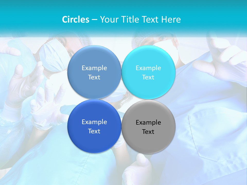 A Group Of Doctors PowerPoint Template