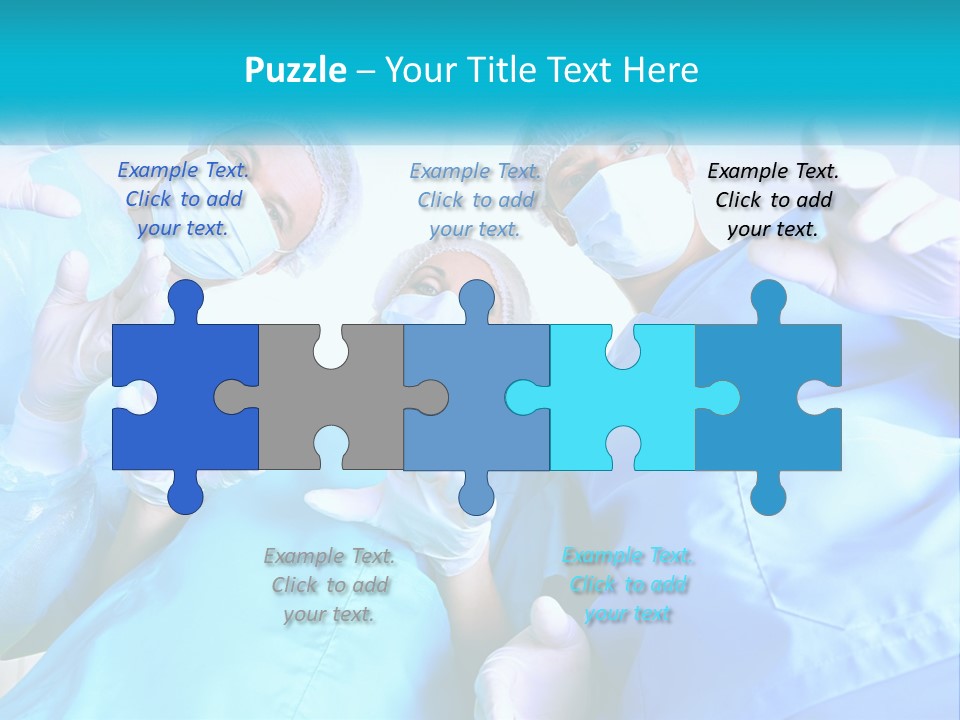 A Group Of Doctors PowerPoint Template