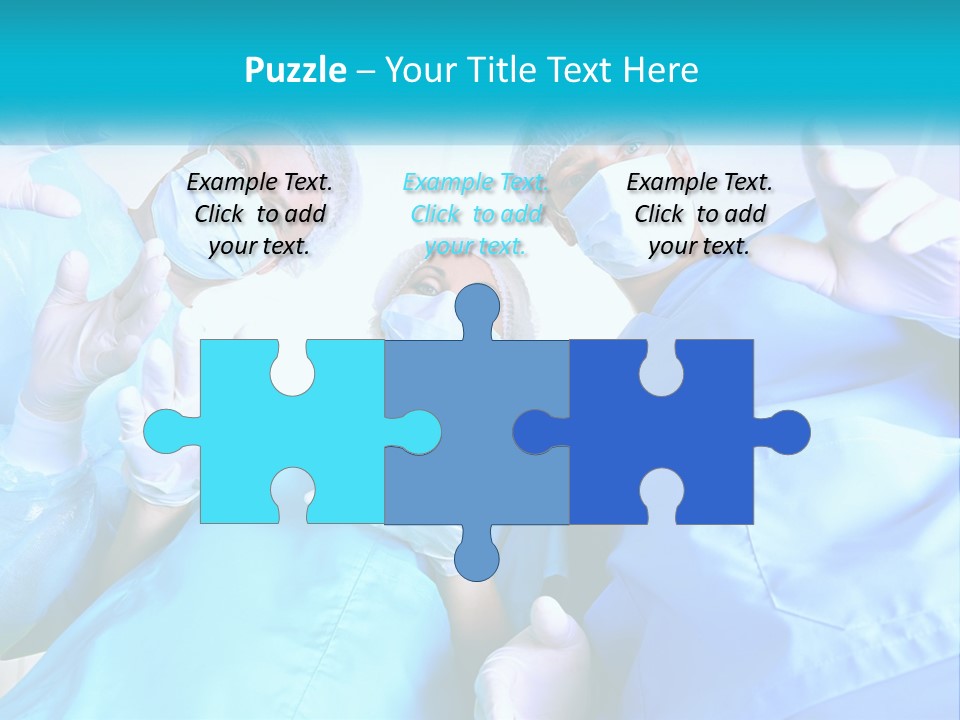 A Group Of Doctors PowerPoint Template