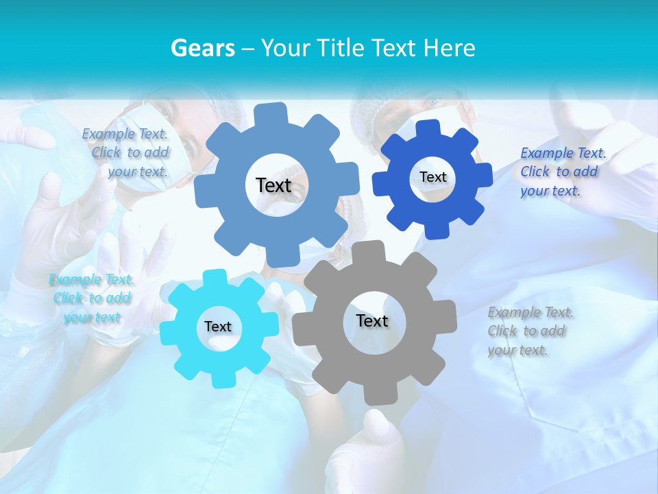 A Group Of Doctors PowerPoint Template