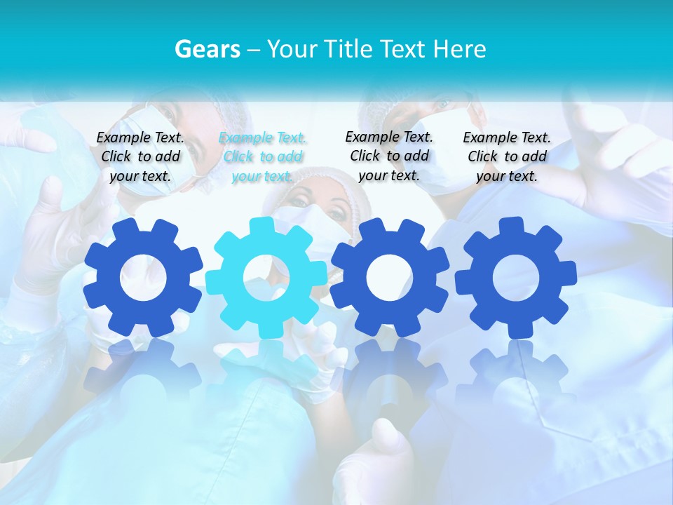 A Group Of Doctors PowerPoint Template