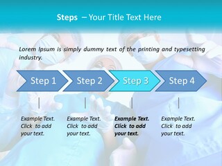 A Group Of Doctors PowerPoint Template
