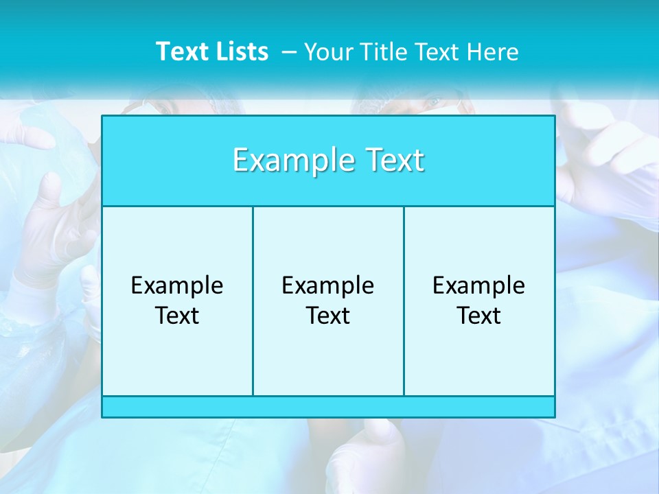 A Group Of Doctors PowerPoint Template