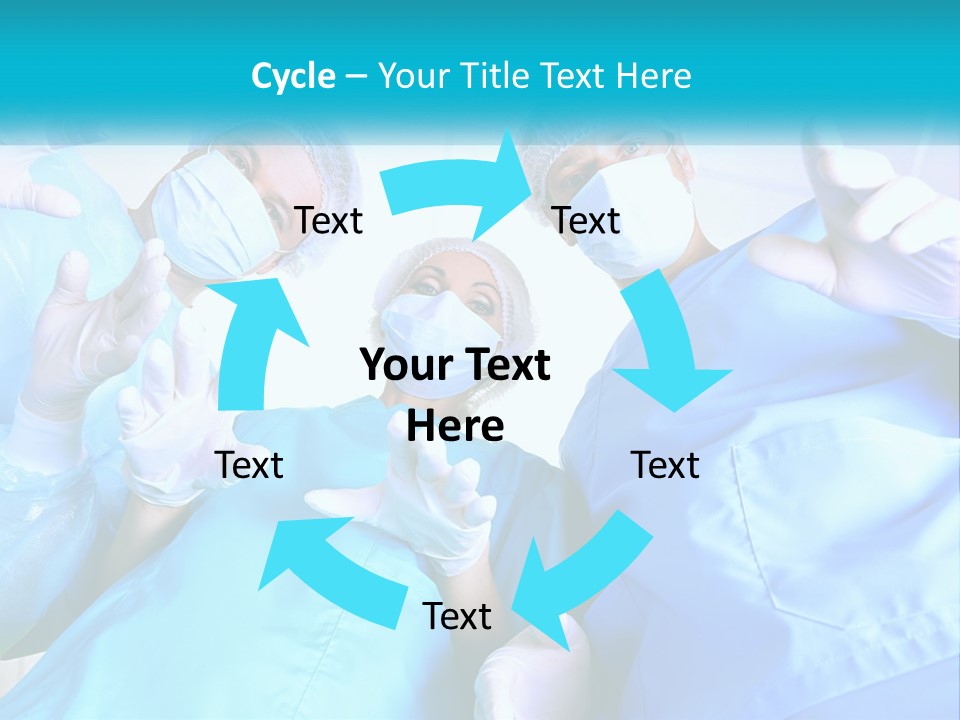 A Group Of Doctors PowerPoint Template