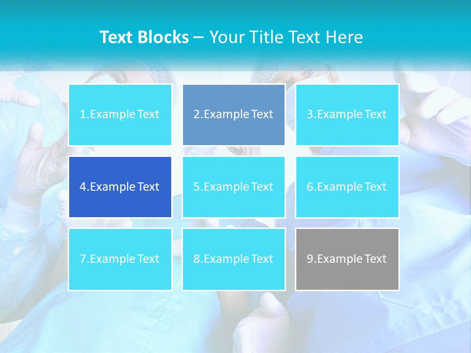A Group Of Doctors PowerPoint Template