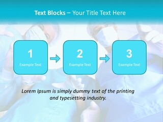 A Group Of Doctors PowerPoint Template
