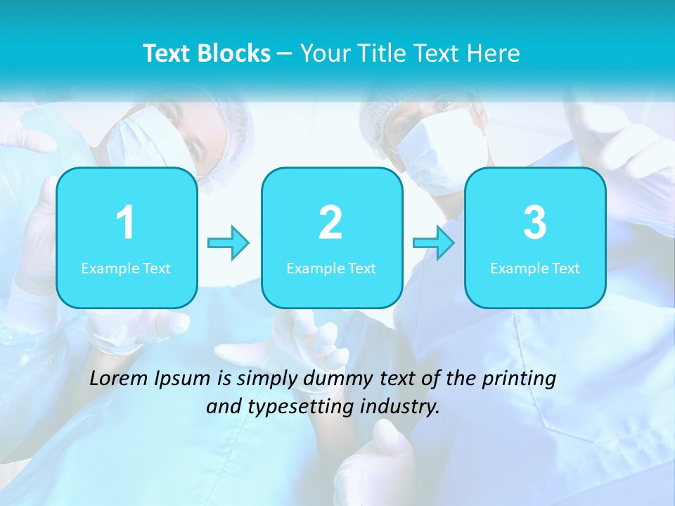 A Group Of Doctors PowerPoint Template