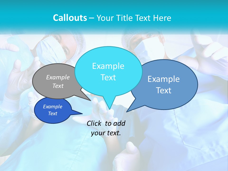 A Group Of Doctors PowerPoint Template