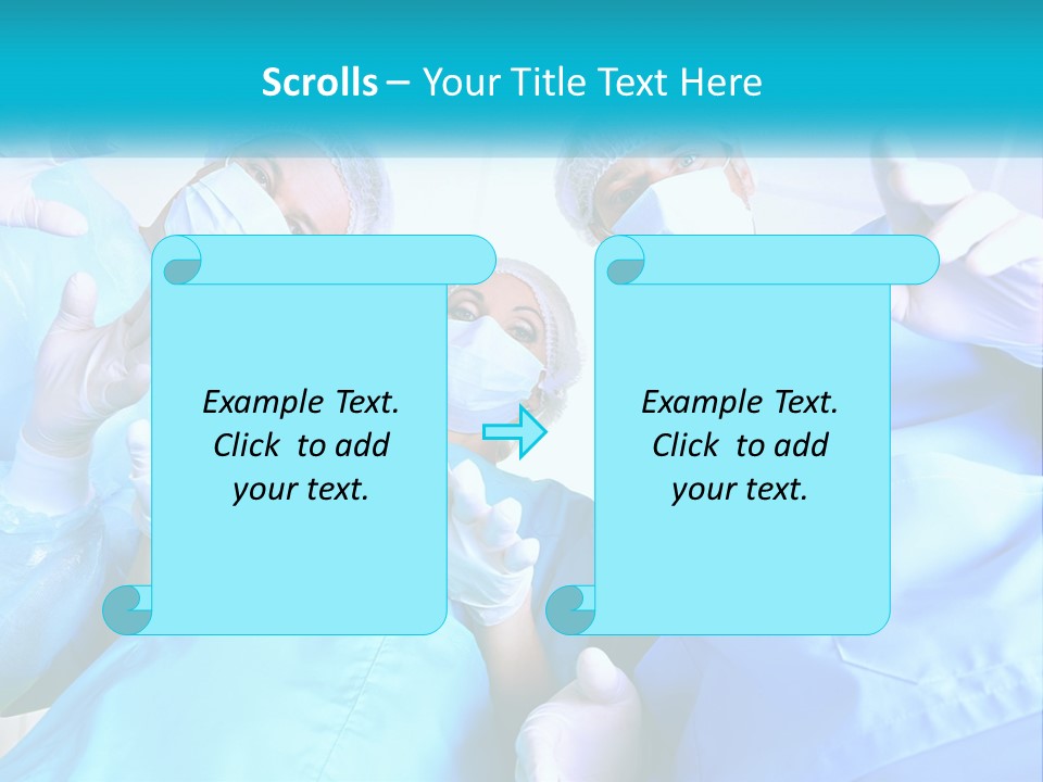 A Group Of Doctors PowerPoint Template