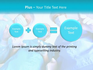 A Group Of Doctors PowerPoint Template