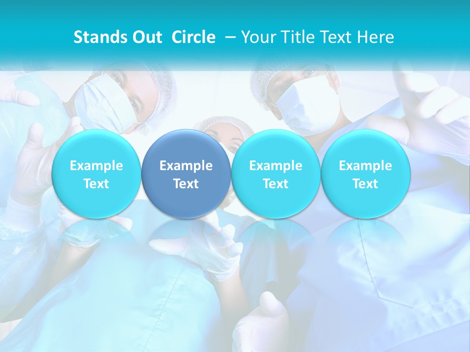 A Group Of Doctors PowerPoint Template