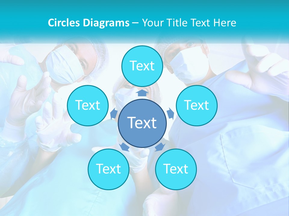 A Group Of Doctors PowerPoint Template